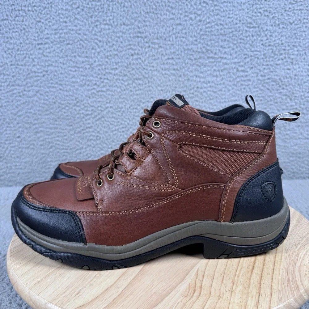 Ariat Terrain Mens 11.5 D Brown Leather Mid Hiking Outdoor Boots 10002190